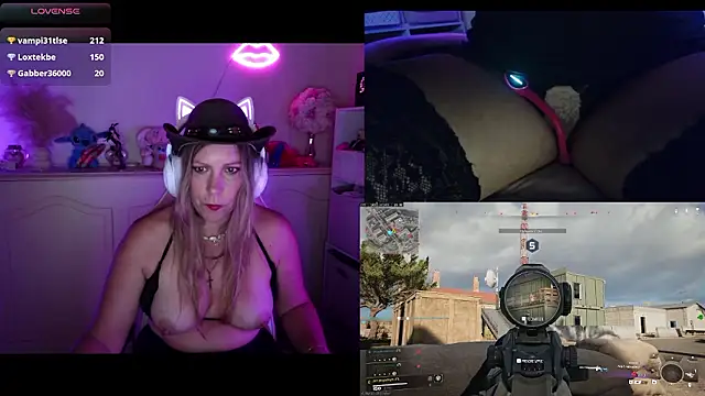 Angie-night webcam