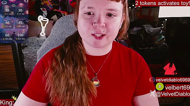 VelvetDiablo live cam