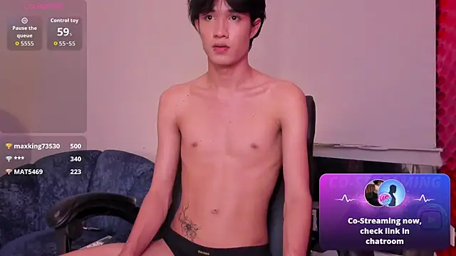johan_lee (M young) - UNCONTROLLED CUM SHOW! 🌊💦