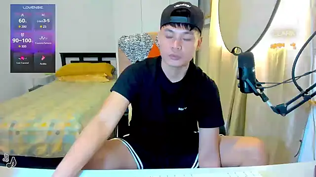 clarkdangerous (Ask my age) - 4th cum #asian #gay #lovense #daddy