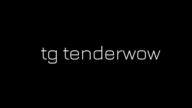 Tenderalise webcam