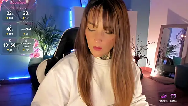 Megan_inked webcam