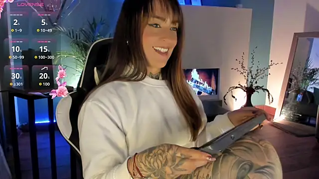 Megan_inked webcam