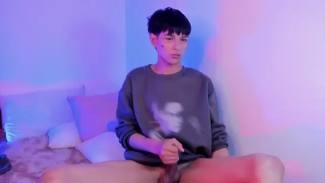 aleaurarashii (M young) - rub ass + asshole