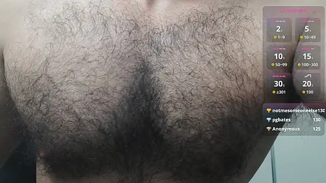 cutehairymacho webcam