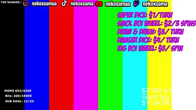NekoxSama live cam on StripChat