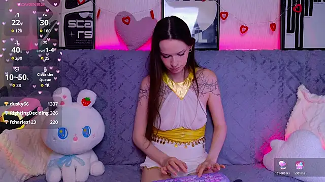 kittimissi (F young) - hot show with oil