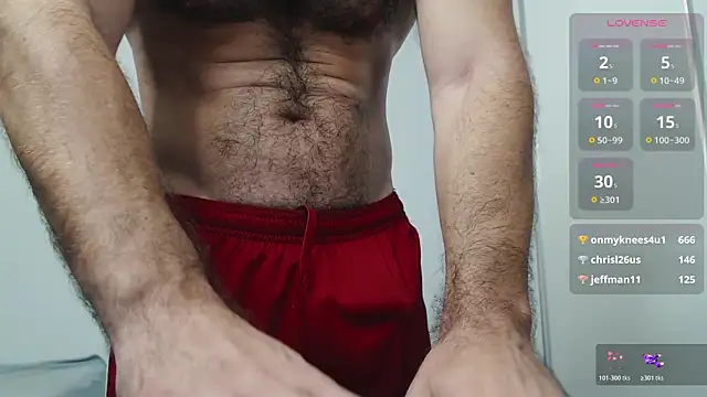 cutehairymacho webcam
