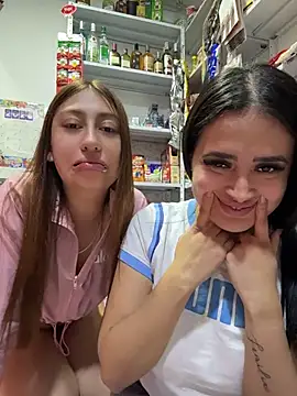 sara_fun (F young) - FUCK TWO PUSSYS IN STORE PUBLIC SH RISKY