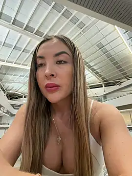 alexa_seexy1 (F young) - Naked in the mall bathroom
