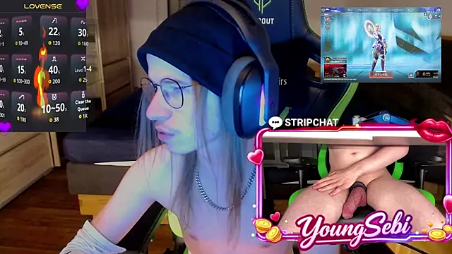 youngsebi (M young) - 🍆Schwanz Spielen 2min