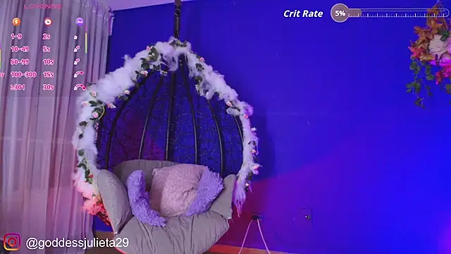 GoddessJulieta_ webcam