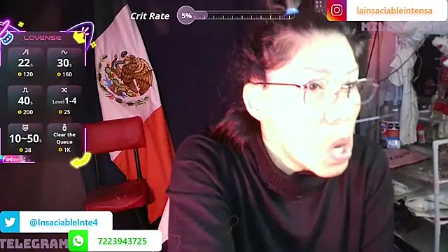 LaInsaciableIntensa webcam