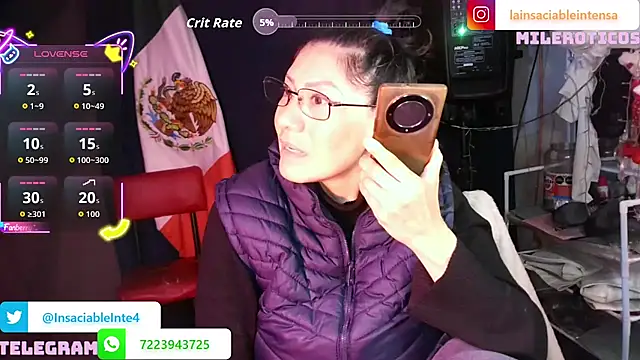 LaInsaciableIntensa webcam