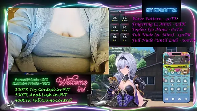 Sarastasia417 webcam