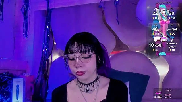 niina_sssy (F teen) - domi control for 5 minutes + wet pussy