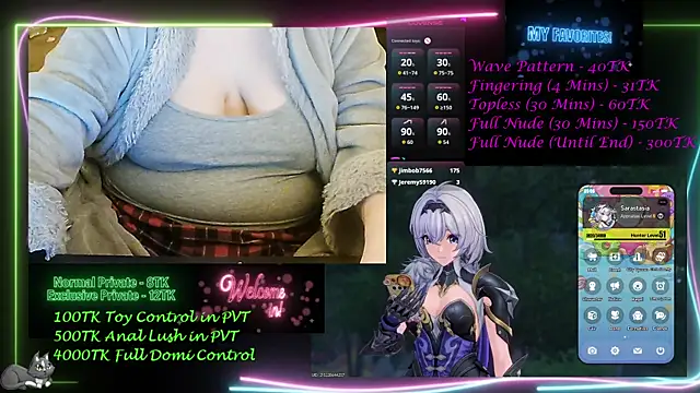 Sarastasia417 webcam