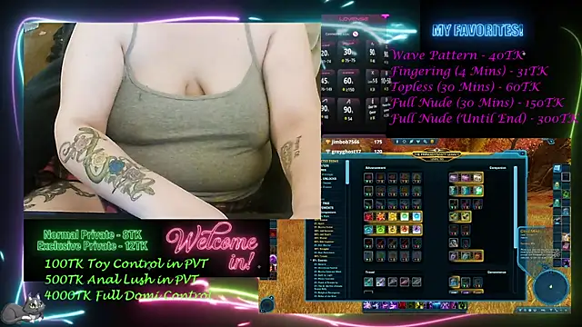 Sarastasia417 webcam