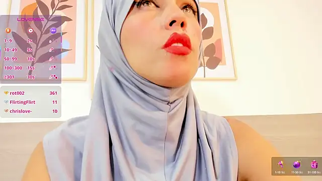 hanajameela webcam