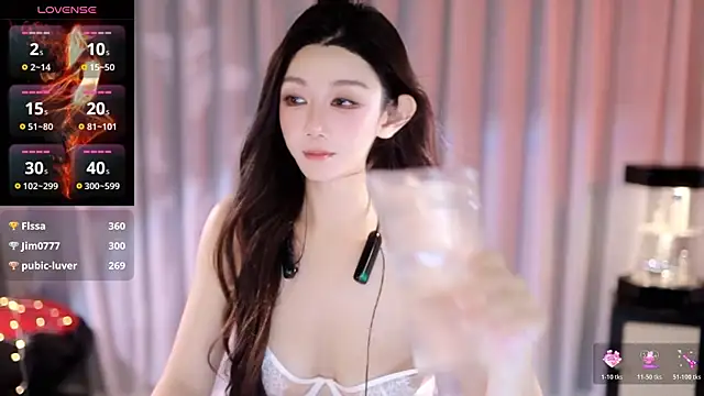 angel-bei-bei (F milf) - 🎀Control Lush 5min国王 控制小粉5分钟