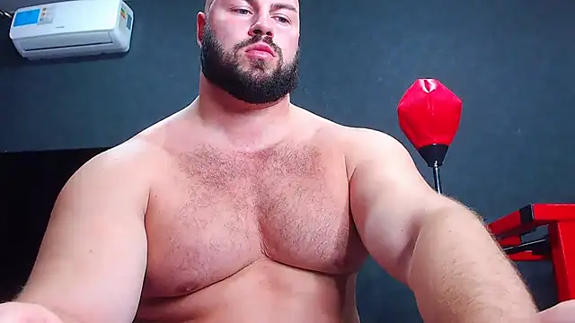 muscularjohnforux (M young) - dildo fuck ass look my show!