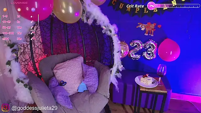 GoddessJulieta_ webcam