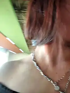 samm_curvy (F young) - Showing breasts in a public restroom