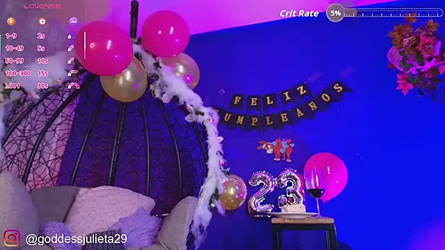 GoddessJulieta_ webcam
