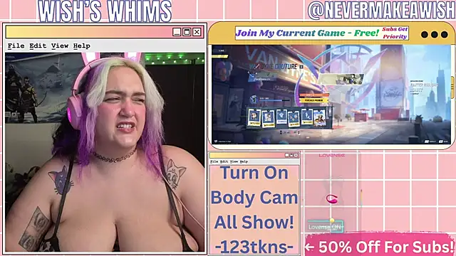 nevermakeawish webcam