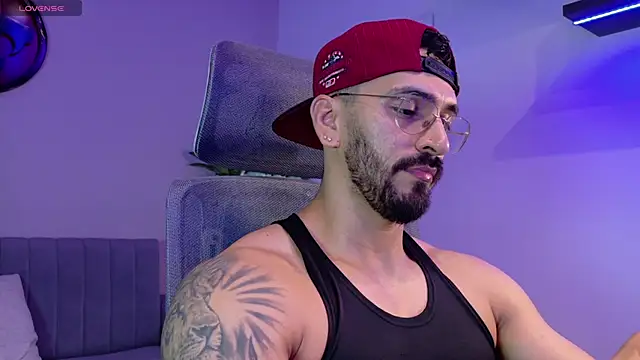 tony_muscle webcam