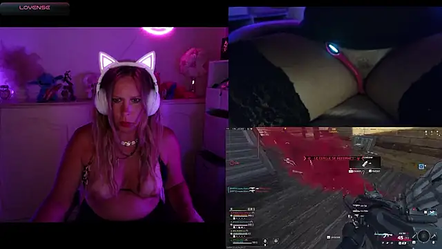 Angie-night webcam