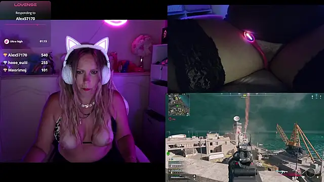 Angie-night webcam