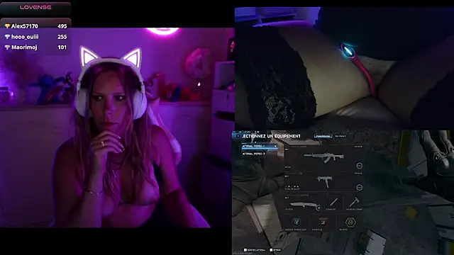 Angie-night webcam
