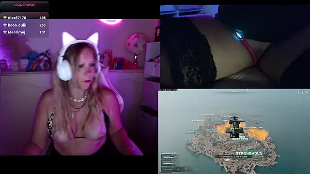 Angie-night webcam