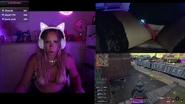 Angie-night webcam