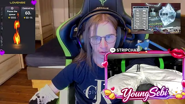 YoungSebi webcam