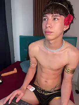 kael_prince (M twink) - lush control 5 muntos with fingers