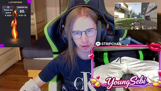 YoungSebi webcam