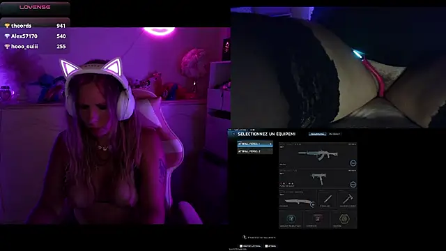 Angie-night webcam