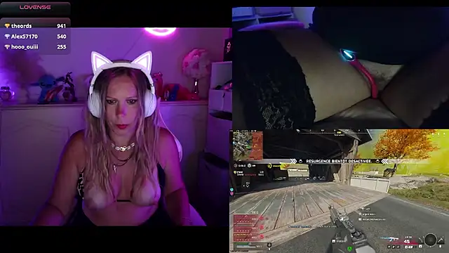 Angie-night webcam