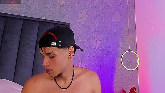 alejandroo_montenegro (M young) - masturbation with milk and dildo in ass