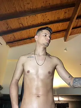 aaronsexroom (M young) - Streptease + Masturbation HOT
