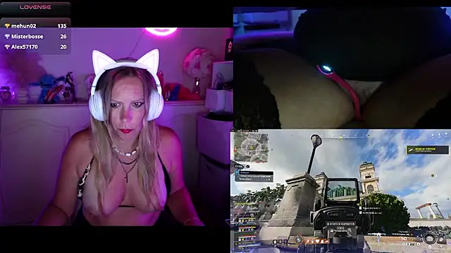 Angie-night webcam