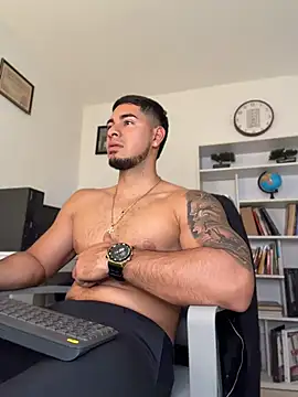 dimitri_colleman (M young) - cum in the office