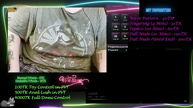 Sarastasia417 webcam