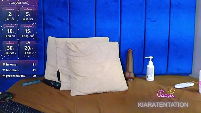 kiaratentation webcam