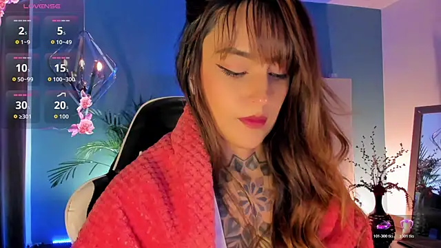 Megan_inked webcam