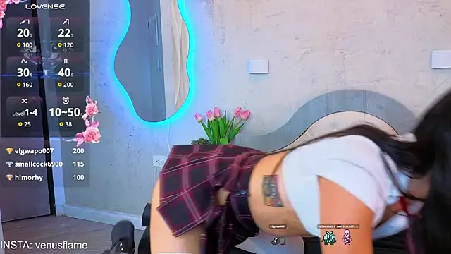 Venus_flame1 webcam