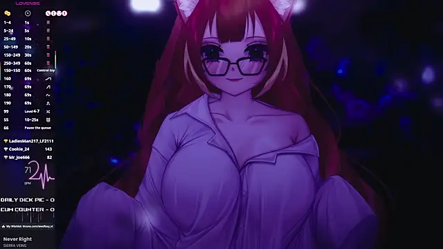 LewdFoxy_VT live sex cam
