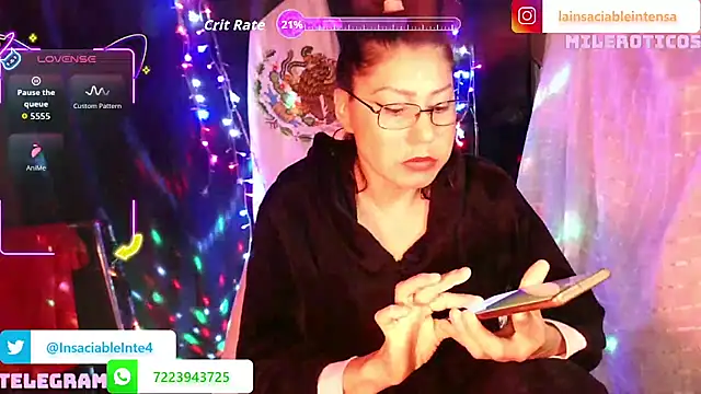 LaInsaciableIntensa webcam